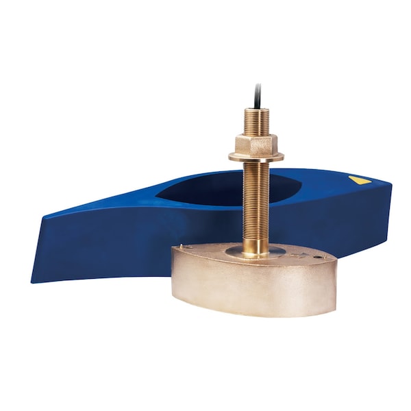 B275LH-W Bronze Thru-Hull Transducer - 12-Pin